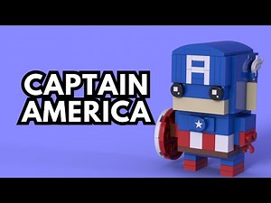 Captain America | Custom Lego Brickheadz | Update