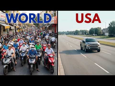Why Americans Don't Ride Motorcycles But the Rest of the World Does