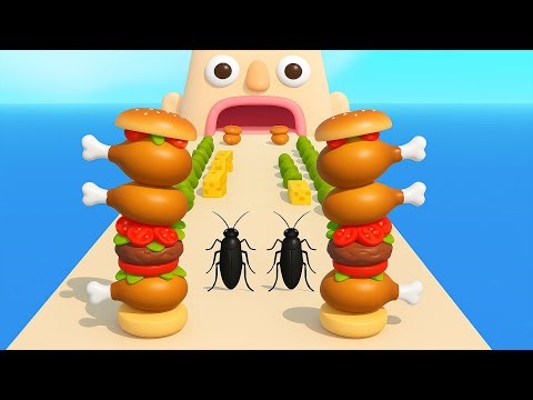Sandwich Runner - SpeedRun All Levels Gameplay Walkthrough Android,ios New Update GBD81