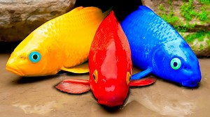 318K views · 3.3K reactions | Stop Motion Koi Fish Zoo And Police Car, Crab | Colorful | Kids Toy TV | Facebook