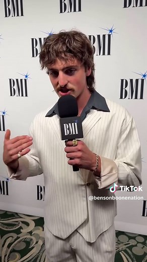Benson Boone Shines at 2025 BMI Pop Awards