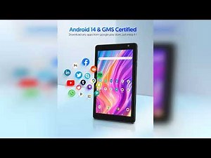 Review: Android Tablet 7 inch Android 14 Tablets, 8GB RAM 64GB ROM 1TB Expand, Octa-Core Proce...