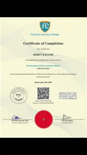 Purchasing and Procurement Basics (PPB) course