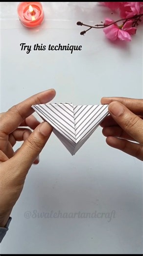 Try This Paper Folding Technique 😍 | No Glue Paper Box #shorts