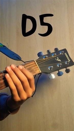 Guitar lessons for beginners (D5 chord) #guitar #chords