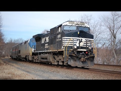 Railfanning Norfolk Southern around Harrisburg, PA | Ft. NS Leader on Amtrak and NS 4002
