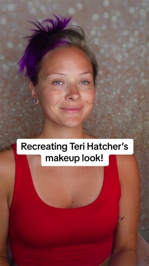 Recreating this simple but elegant makeup look done on Teri Hatcher using all @mallybeauty #mallybeautypartner #mallybeauty #makeup #mua #terihatcher