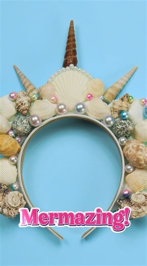 A stunning mermaid crown! Perfect for Carnival. 😍 #mermaid #mermaidmagic #netflix #netflixseries | Mermaid Magic