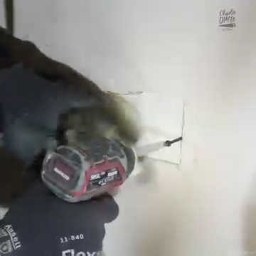 9.9K views · 47 reactions | How To Repair Holes In Plaster | Charlie DIYte | Facebook