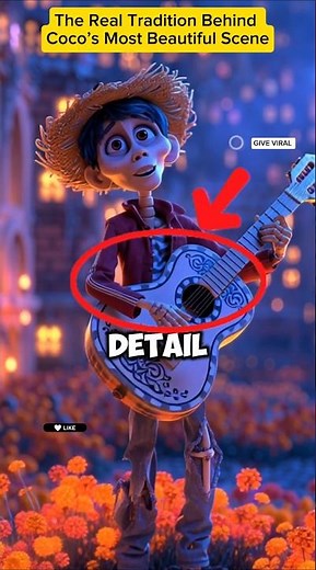 The Real Tradition Behind Coco’s Most Beautiful Scene🤯🤔#shorts #movie