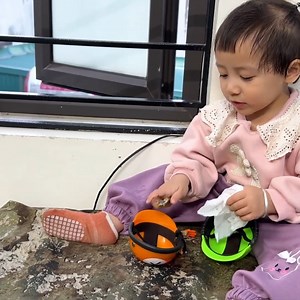 9.7K views · 443 reactions | Listening to Diem like an old lady teaching Mun is so funny | Monkey LyLy Famliy | Facebook