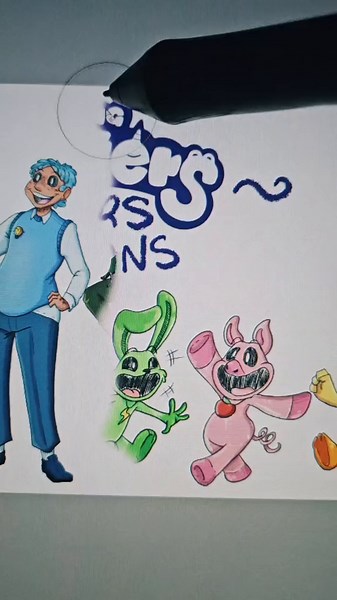 Smiling Critters Humanized - Cartoon Characters as Real Humans