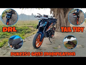 Duke 250 Gen3 Full Modification Revealed 🔥 Final Look