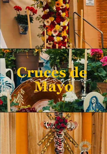 🌺 Cartagena se llena de flores, música y tradición con las Cruces de Mayo. Pero… ¿sabías por qué se celebran? 👀 La tradición nace del hallazgo de la Santa Cruz por Santa Elena, madre del emperador Constantino, según la tradición cristiana. Con el paso de los siglos, esta celebración evolucionó en España hasta convertirse en una fiesta popular de primavera donde las cruces se decoran con flores y las calles se llenan de música, folklore y convivencia. ✨ En Cartagena, las Cruces de Mayo se han c