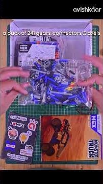 UNBOXING – DIY Monster Truck Kit! 🛠🚚 Build 3 EPIC Models + Gesture Control?! 🤯 | Avishkaar MEX