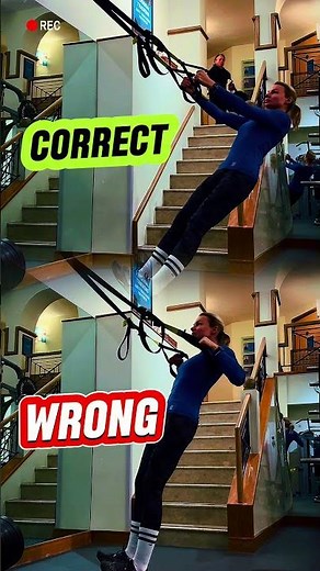 TRX most effective exercise! Trx Rowing. Correct vs Wrong