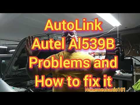 Autel AL539B Problems and How to fix it