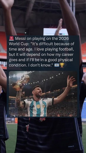 Messi Playing in the 2026 World Cup - Leomessi Soccer Highlights