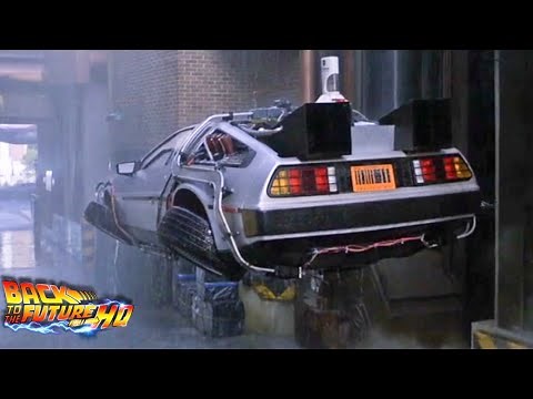 Back to the Future II Delorean Special Effects | How they made the Delorean Fly | RARE video