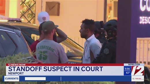 Newport standoff suspect in court