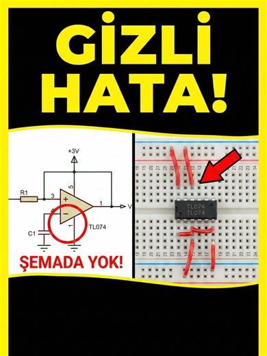 Şema Okuma: TL074 ile Elektronik Devre Detayları