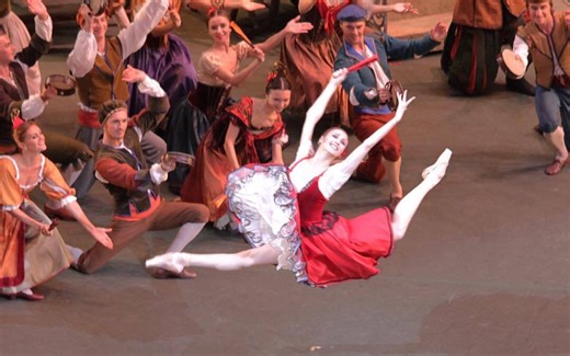 【芭蕾】技术巅峰期的Zakharova的堂吉诃德大双人舞