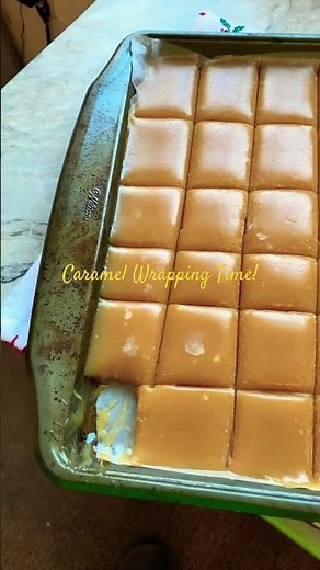 Caramel Wrapping Time #shorts