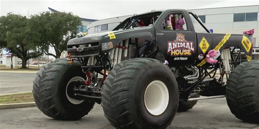 Monster Truck Winter Nationals welcomes world’s youngest female monster truck driver