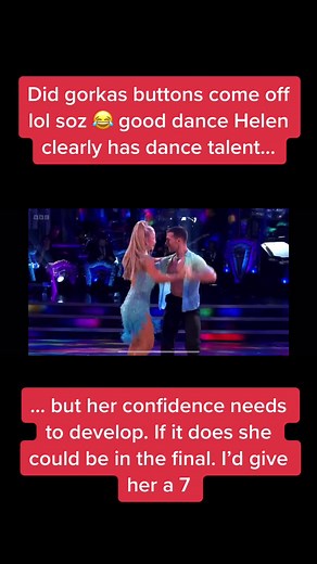 It’s a 7 from Len! #strictly #strictlycomedancing2022 #strictly2022contestants #strictlycomedancing #helenskelton #gorkamarquez