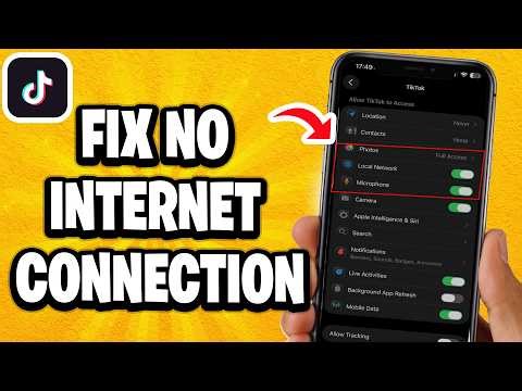 How To Fix Tiktok No Internet Connection