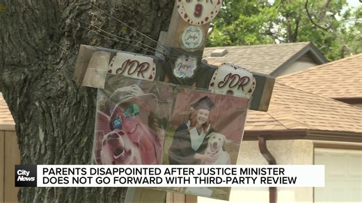 Parents of Jordyn Reimer disappointed after meeting with Justice Minister