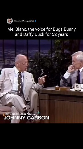 3.3M views · 65K reactions | Mel Blanc was a voice acting genius, famous for creating hundreds of iconic cartoon voices, especially for Looney Tunes characters like Bugs Bunny and Daffy Duck. Follow (us) HistoricalPhotographed for more content like this  Spread the knowledge  #explore #viral #reels #actor #famous #melblanc | Buzzz History | Facebook