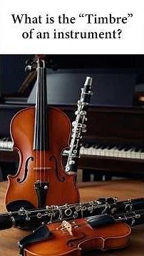 What Makes Instruments Sound Different? 🎹🎸🎺 #musictheory