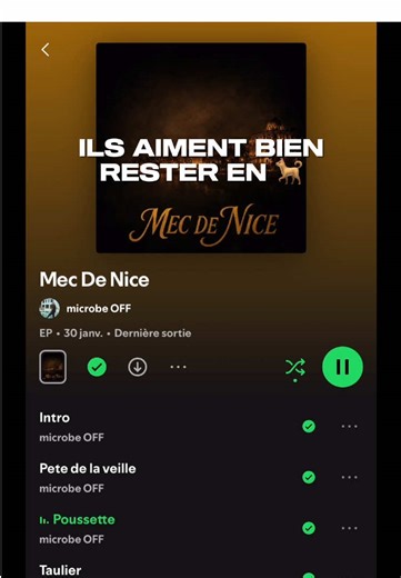 ( Poussette ) dispo dans l’ep MEC DE NICE - All plateforme #microbe #musique #nice #06 #poussette