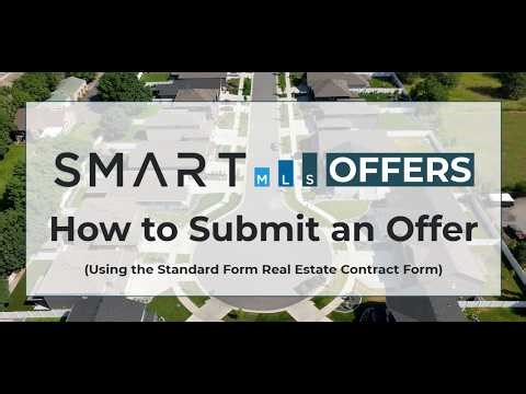 SmartMLS Offers: Submitting an Offer (using the Standard Form Real Estate Contract)