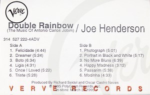 Joe Henderson - Double Rainbow (The Music Of Carlos Jobim)
