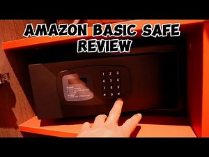 Amazon Basic Safe How To Setup the Lock and Unlock Review