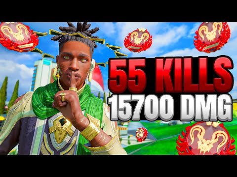 Seer 55 Kills and 15,700 Damage Gameplay Wins - Apex Legends (No Commentary)