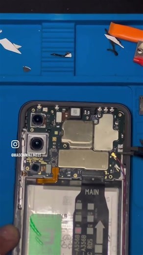 Galaxy A35 5G Screen & Speaker Replacement 🔧📱 #shorts