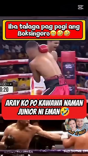 Arày ko! 8lög ko yan Sabi ni Eman🤣🥊 #MannyPacquiao #boxing #GMA #artist #emanbacosapacquiao #cttoOfvideo #GMANetwork #CttoRepost #everyone #Emmanuel #emmanpacquiao #fblifestyle #forcontentpurposesonly #ccto #celebrity | Anot & Melot