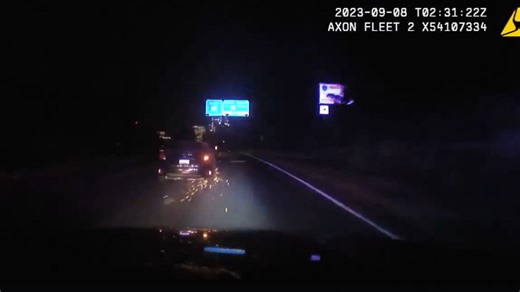 VIDEO: 'Drunk driver' swerving, driving on 3 wheels arrested in Fairfax County