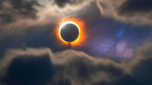 Solar Eclipse highlights: Surya Grahan in its last phase, moon continues to slide away
