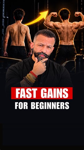 THE FASTEST WAY TO BUILD MUSCLE AS A BEGINNER
