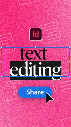Angelo Montilla on Instagram: "Sharing and collaborating on copy just got easier in #Adobe #InDesign. In this tutorial, you’ll learn how to use Share for Text Editing (beta) to invite collaborators to edit copy using InCopy on the web, without disrupting your layout. ✨ Topics include: 🔹 Sharing an InDesign document with a collaborator 🔹 Reviewing and editing text using InCopy on the web 🔹 Viewing changes across platforms in real-time 💡Perfect for designers working with editorial or content t