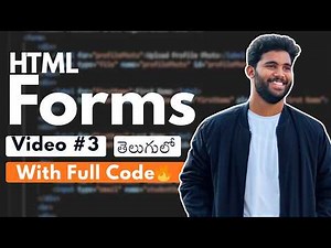 Frontend Development Series #3 🚀 | HTML Forms Tutorial in Telugu (2026)