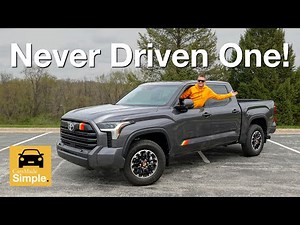 2025 Toyota Tundra SR5 TRD Rally Driving Review | Fantastic Truck!