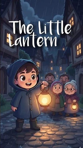 English cartoon story : The Little Lantern , stories in english, english cartoon for kids.