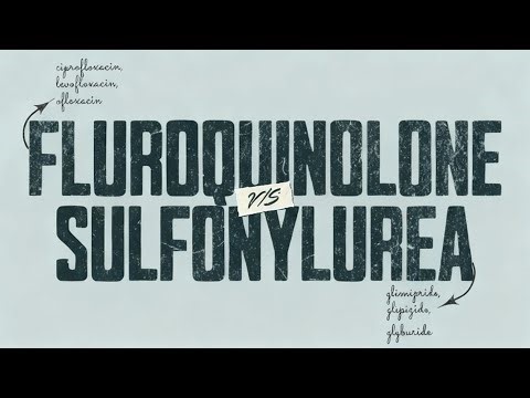 Fluoroquinolone + Sulfonylurea | Why It Causes Severe Hypoglycemia #studygram #studymedicine 