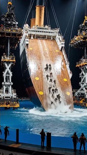 Behind the scenes titanic #titanic #shorts #behindthescenes