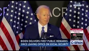 BIDEN: MAGA HAS NO HEART. In his first public remarks since Kamala was booted from the White House, Joe Biden claims America is more divided than ever (disregard Trump winning the popular vote and the majority of Americans supporting his policies) and claims MAGA is only 30% of America. Literally 77 million Americans who voted for Trump would dispute this. 😃 Hey Joe, go back to bed. | Kevin Steele